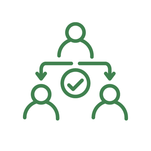 Atribuições do cipeiro - Ícone de um grupo de pessoas.